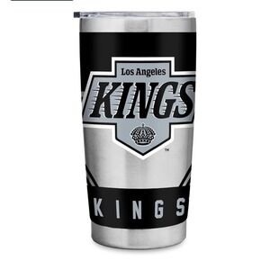 Los Angeles Kings NHL 20oz Stainless Steel Tumbler Rico Industries Silver‎ NWT